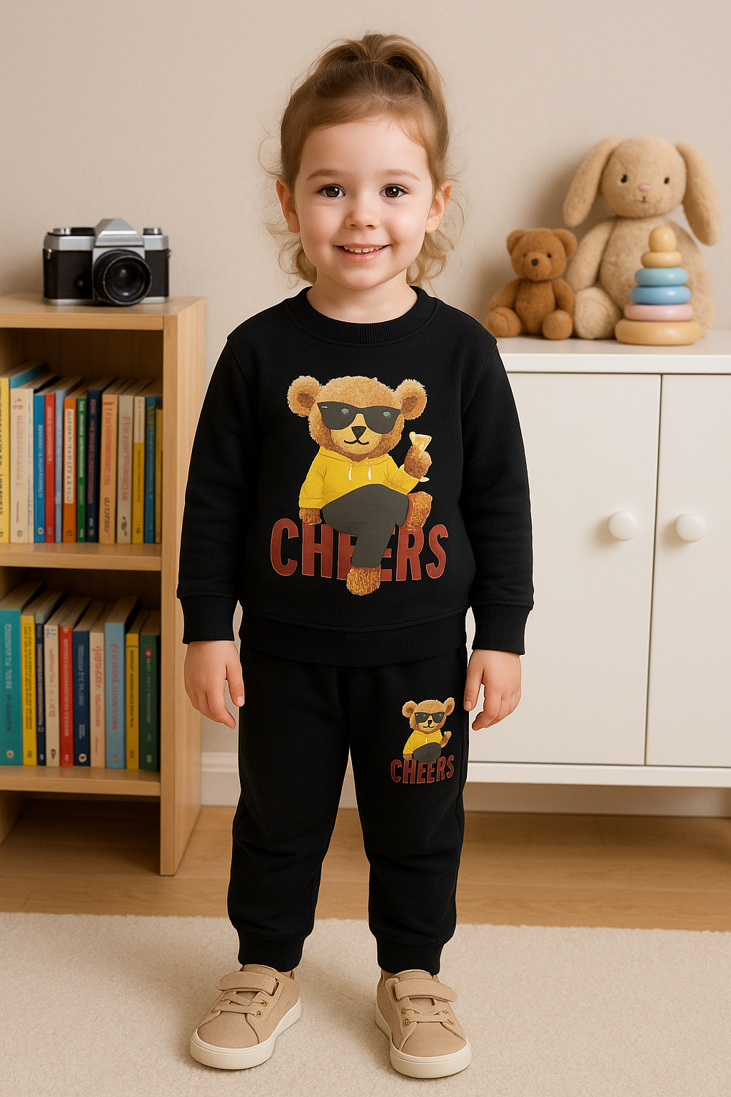 Teddy Mode pajama set for girls RGGS10