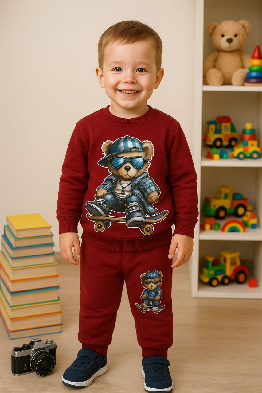 Printed pajama set for boys BS4
