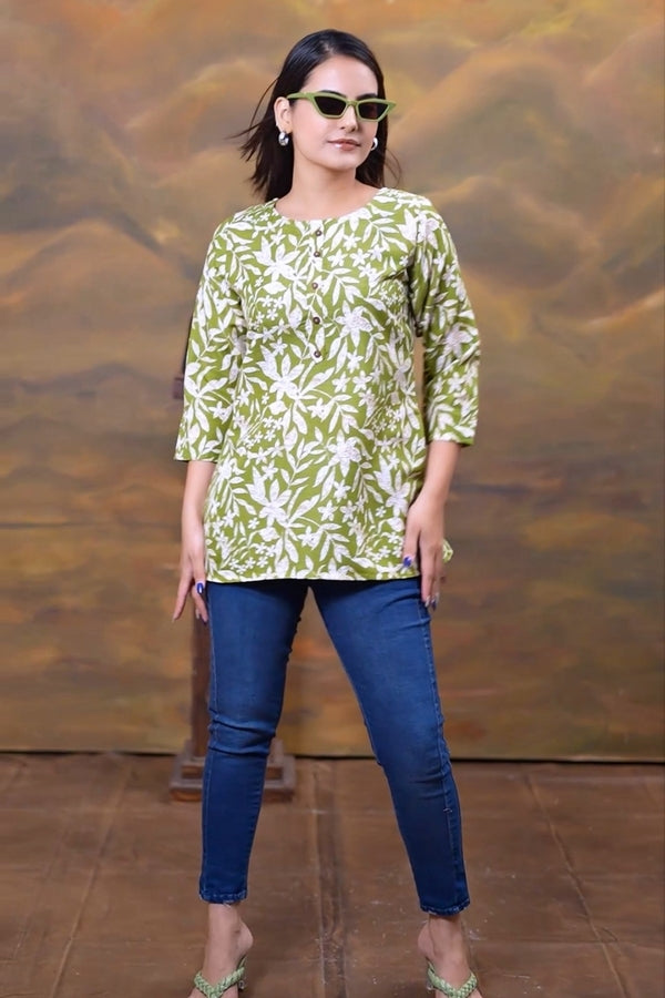 Rayon Top by Tareefa