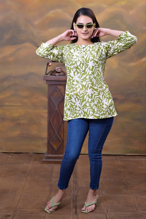 Rayon Top by Tareefa