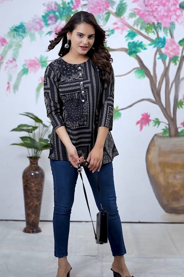 Rayon Top by Tareefa