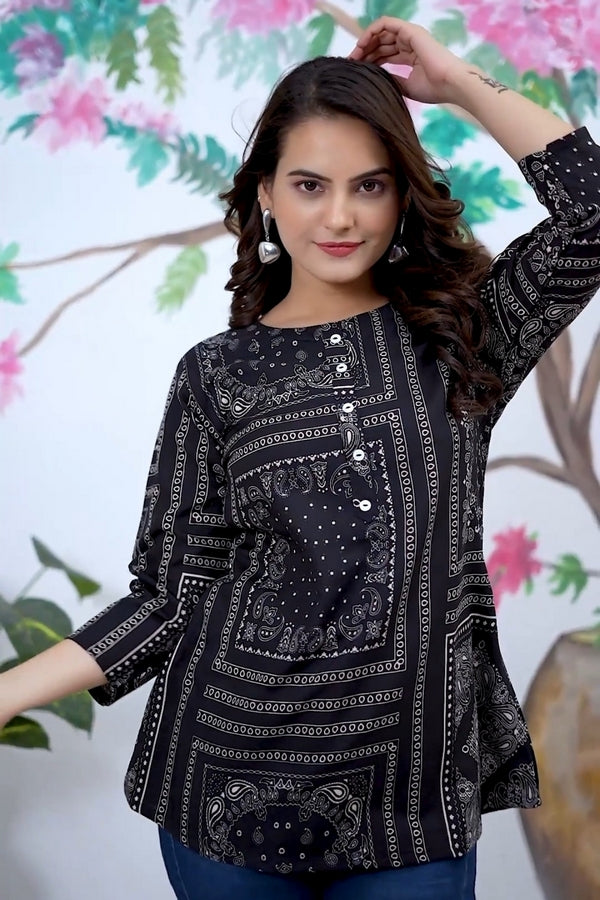 Rayon Top by Tareefa