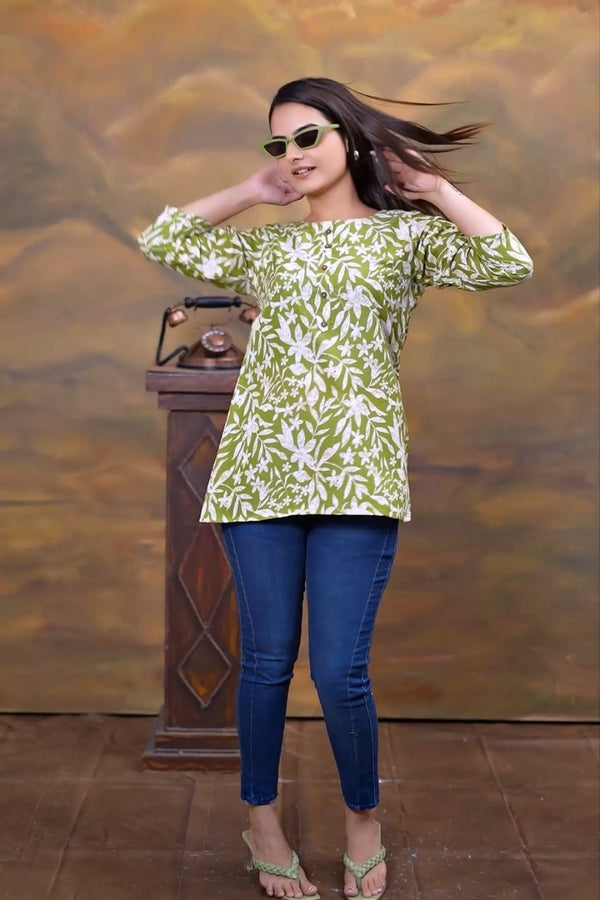 Rayon Top by Tareefa