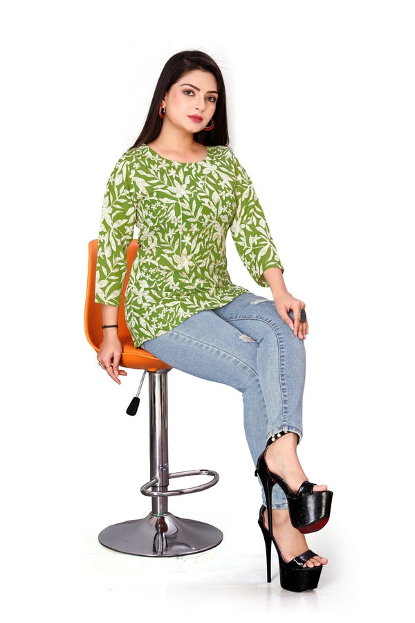 Rayon Top by Tareefa