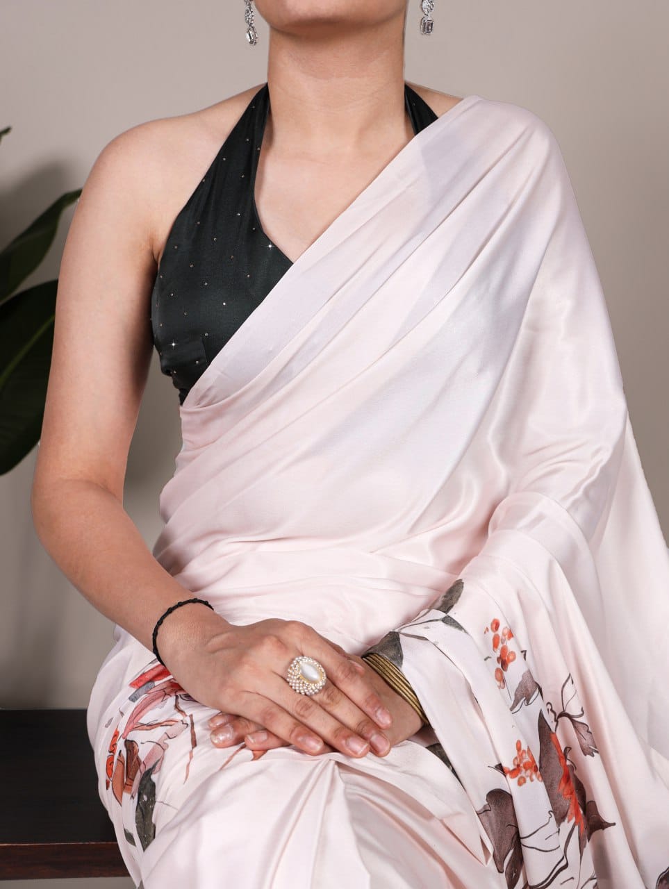 Satin Saree Collection - TAREEFA