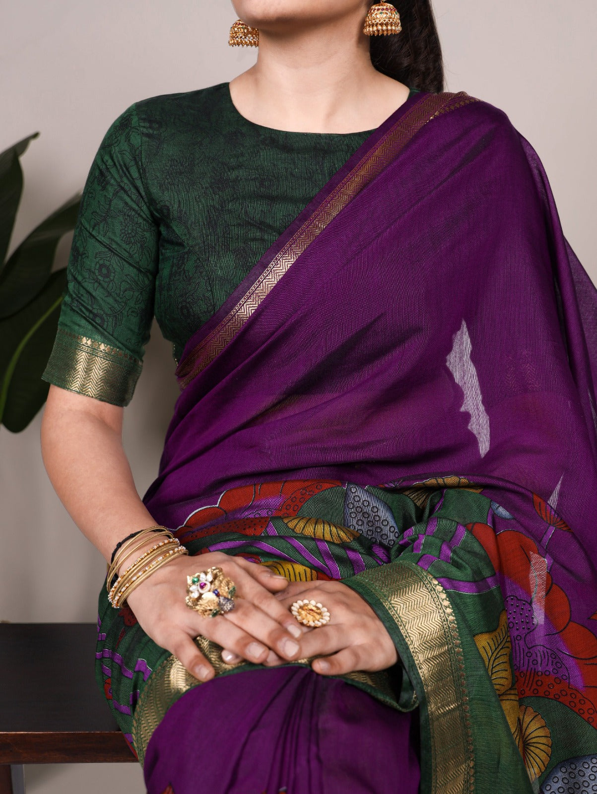 Polyester Viscose Saree Collection - TAREEFA