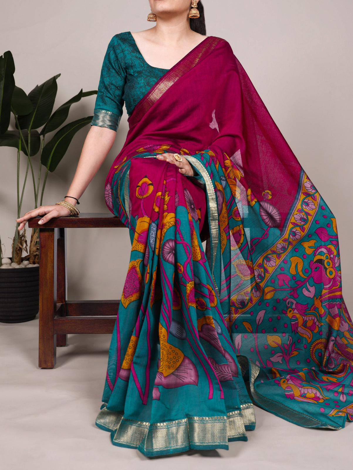 Polyester Viscose Saree Collection - TAREEFA