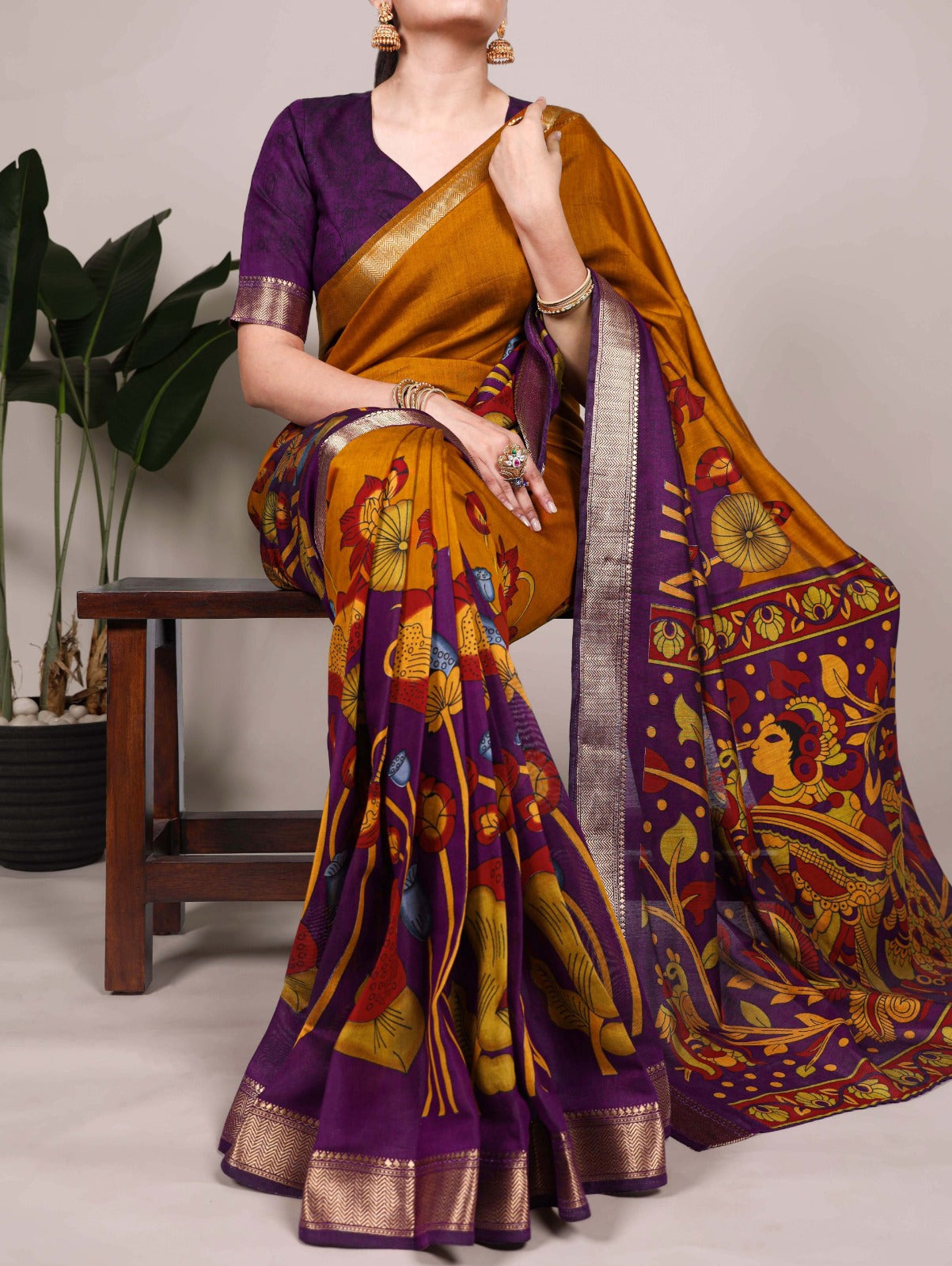 Polyester Viscose Saree Collection - TAREEFA
