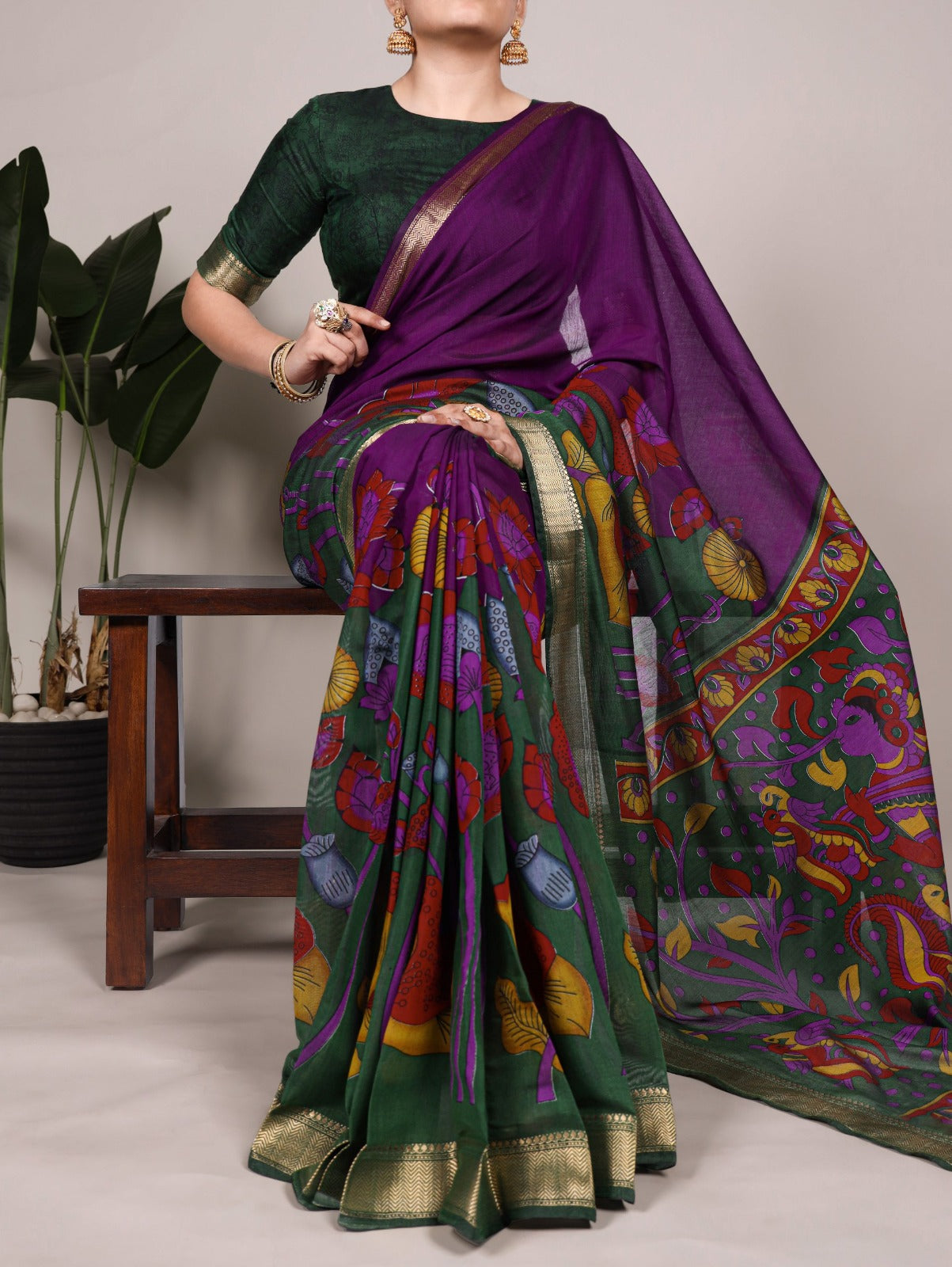 Polyester Viscose Saree Collection - TAREEFA