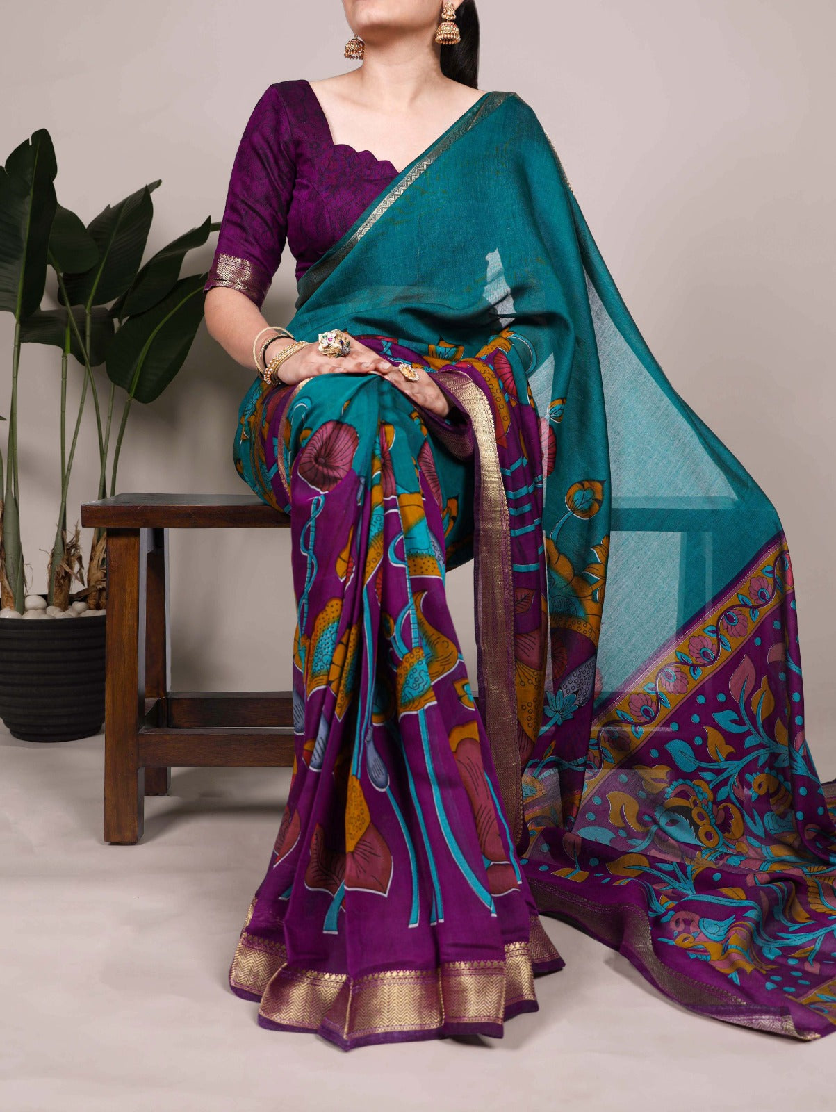 Polyester Viscose Saree Collection - TAREEFA