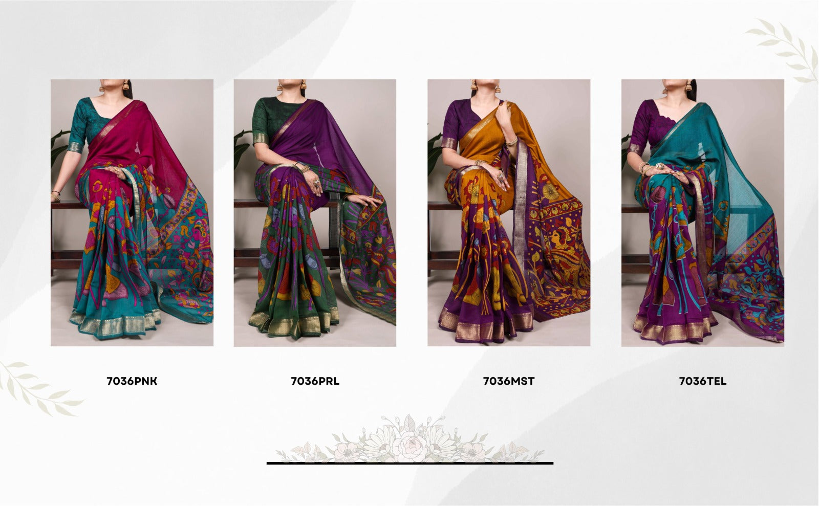 Polyester Viscose Saree Collection - TAREEFA