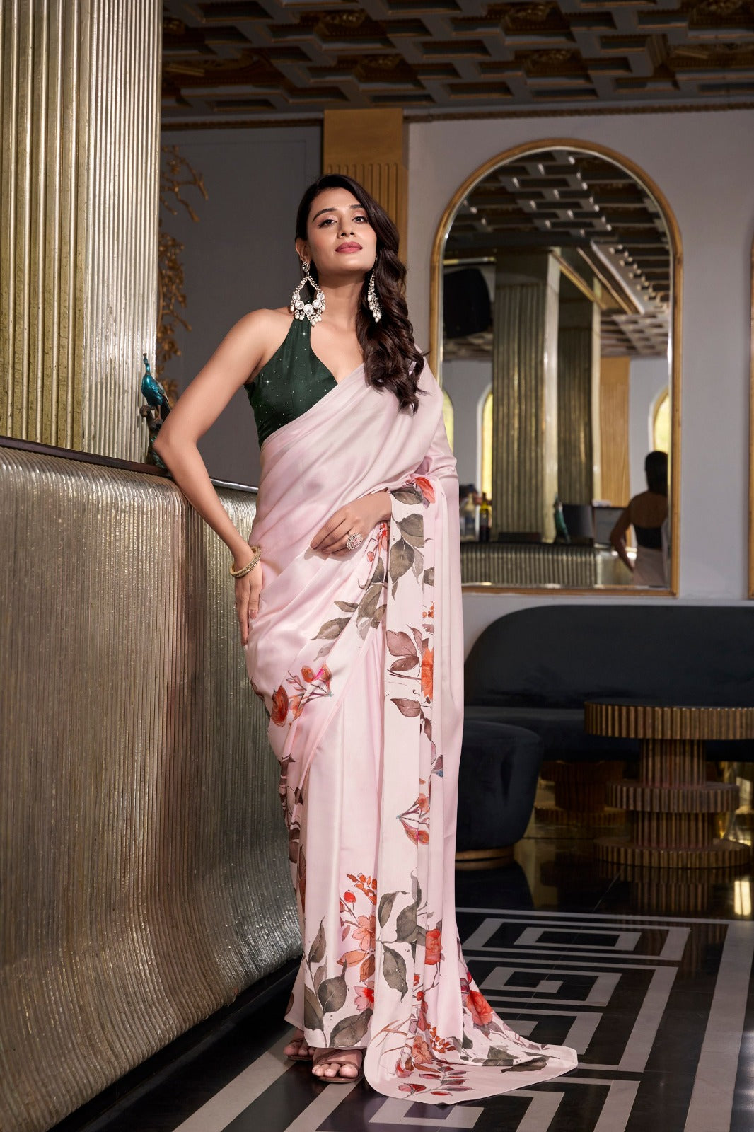 Satin Saree Collection - TAREEFA