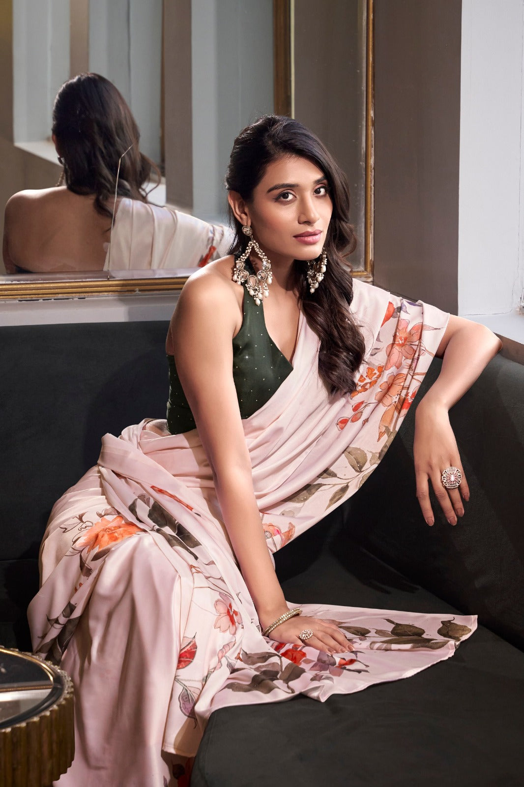 Satin Saree Collection - TAREEFA