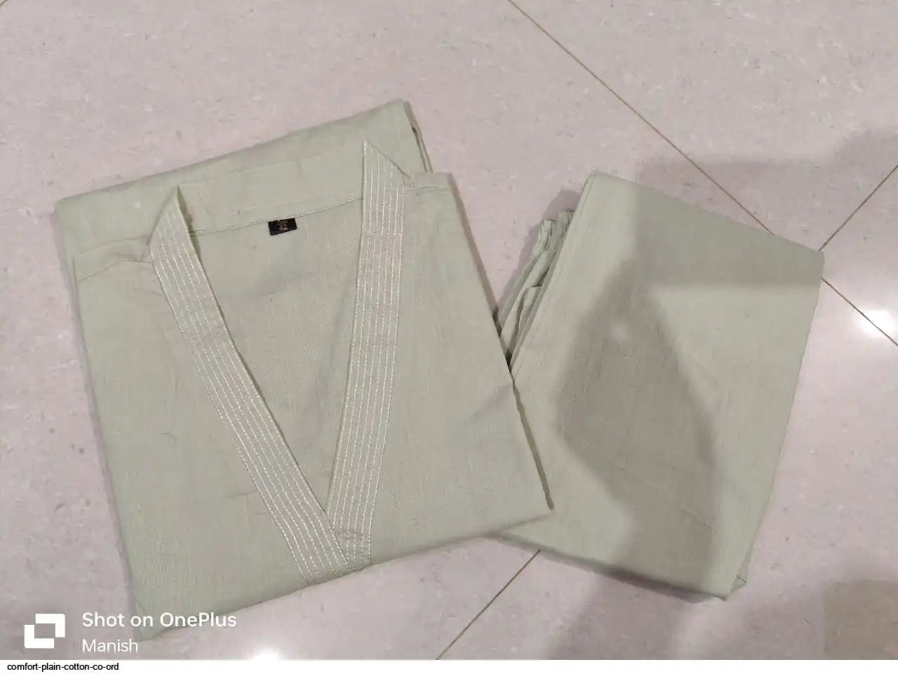 Teal Radiance  Bold & Beautiful Co-Ord Set by Tareefa WT04