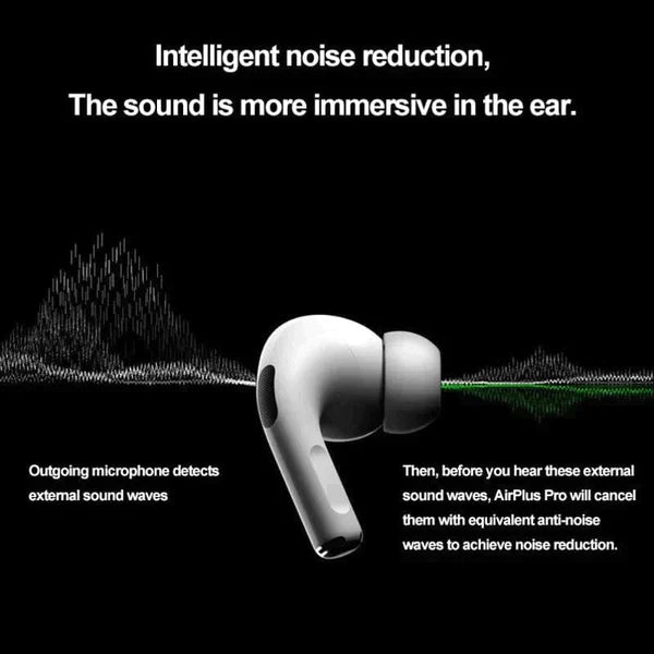 AirPro 2nd Gen Premium edition- Up to 30 Hours of Battery Life | Sweat and Water Resistant proof |