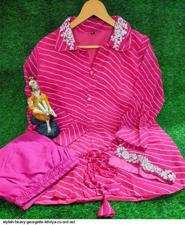 Blush & Bold: The Perfect Pink Co-Ord by Tareefa WT02