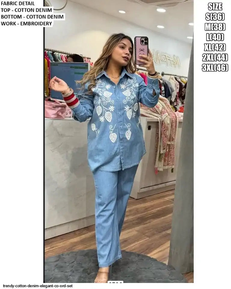 Cotton Meadow Ensemble co-ord set by Tareefa WT03